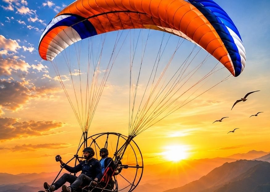 Paramotor Flight